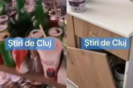 Imagini greu de privit! Cum a lăsat un cuplu un apartament închiriat în Cluj