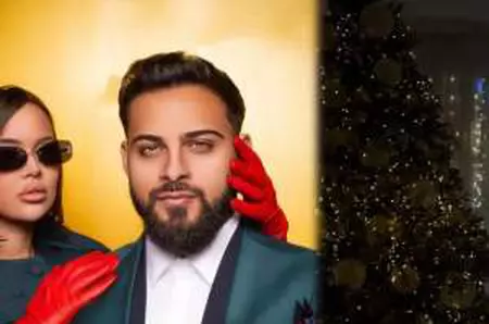 Casa Andrei Volos și a lui Robert Lele, desprinsă din poveste! Cum au decorat cei doi locuința de Crăciun