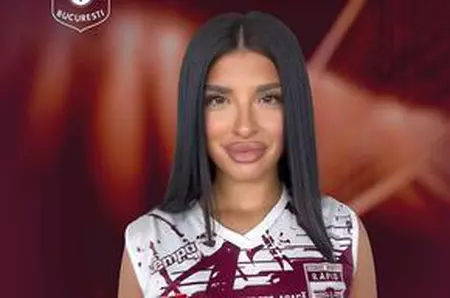 Rapid a anunțat transferul voleibalistei de 19 ani și a pornit furtuna pe pagina oficială: „Voi realizați că are o familie?”