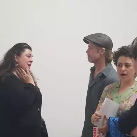 Brad Pitt și Alia Shawkat