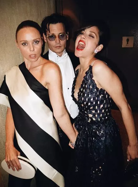 Stella Mccartney, Johnny Depp si Marion Cotillard