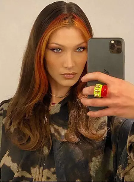 Ce culori de păr se poartă (Bella Hadid)