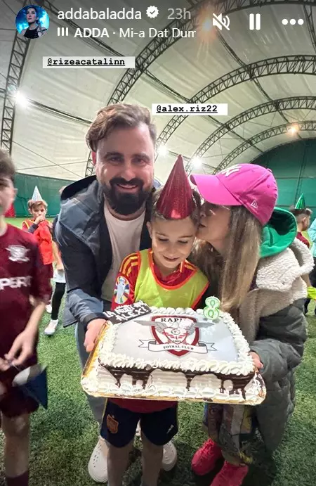 Adda, Cătălin Rizea și fiul lor