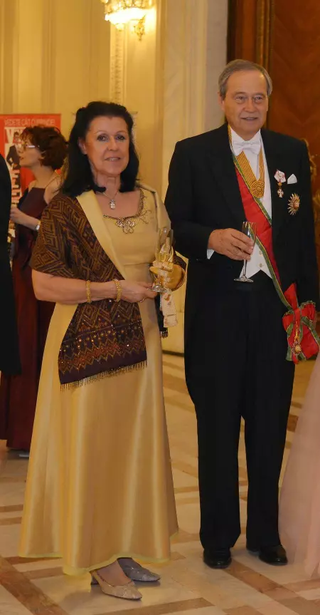 Michael Sternberg, Ambasadorul Danemarcei la Bucuresti, si sotia sa