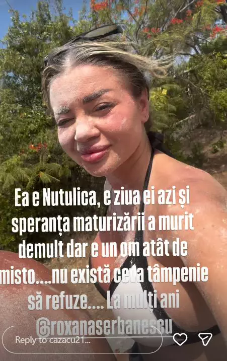 roxana serbanescu cu nisip