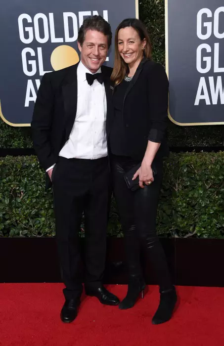 Hugh Grant si Anna Eberstein