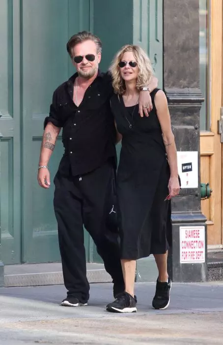 Meg Ryan and John Mellencamp take a romantic stroll in NYC