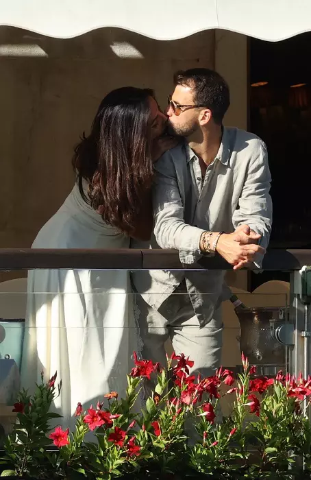 EXCLUSIVE: Madalina Ghenea And Grigor Dimitrov Spotted In Venice