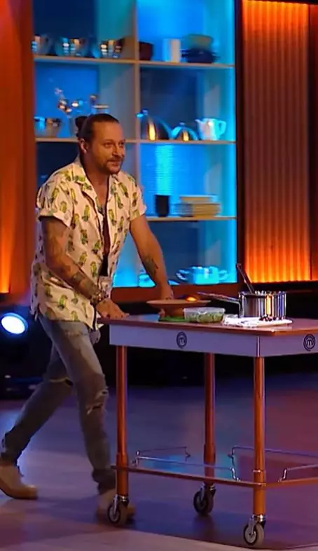 sorin mitrea in platoul masterchef