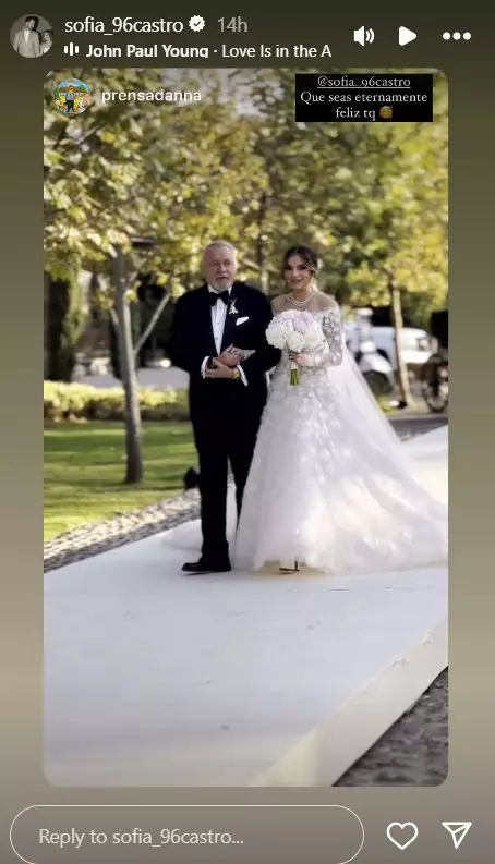 Sofía Castro s-a căstorit  (4)