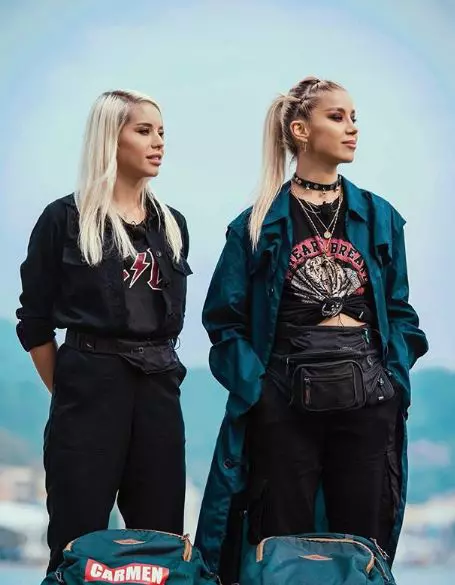 Carmen Grebenișan și Alina Ceușan Asia Express