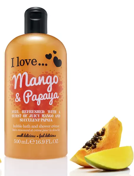 Spumă de baie & gel de duș I love... Mango & Papaya, 500 ml, 28 lei