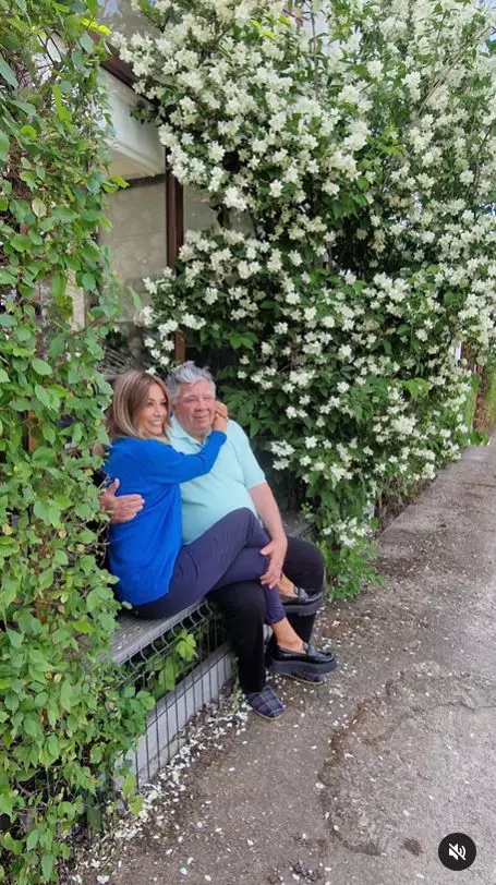 Anca Țurcașiu, imagini cu tatăl ei  (9)