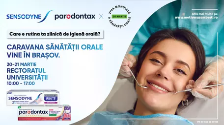 Haleon România aduce Caravana Sănătății Orale în orașul tău. Anul acesta celebrăm Ziua Mondială a Sănătății Orale la Brașov