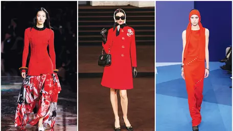 Red alert - culoarea care domină moda momentului