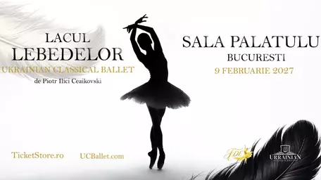 UKRAINIAN CLASSICAL BALLET revine la București, cu „SPĂRGĂTORUL DE NUCI” şi „LACUL LEBEDELOR”, în cadrul unui amplu turneu european