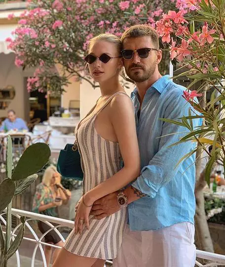 Gina Chirilă și soțul ei, Bogdan Vlădău