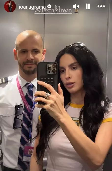 Ioana Grama și fostul soț