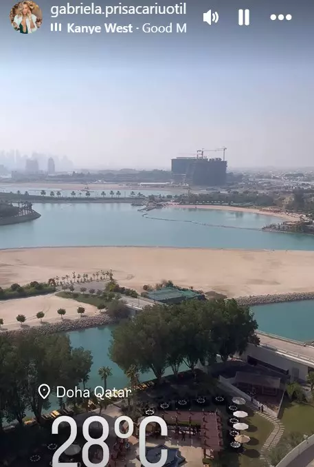 Gabriela Prisăcariu în Doha