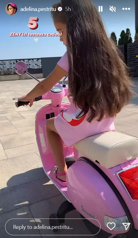 Fiica Adelinei Pestrițu a fost răsfățată ca o prințesă de ziua ei. Ce cadou special a primit