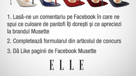 Castiga o pereche de pantofi Musette, in culoarea aleasa de tine!