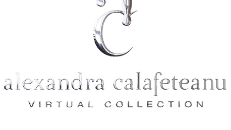 Colecția designerului de modă Alexandra Calafeteanu, prezentată sub forma unei colecții virtuale, în colaborare cu Eliana Bogdan