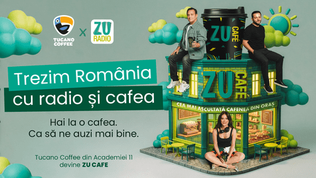 Radio ZU transformă Tucano Coffee - Academiei  în ZU CAFE