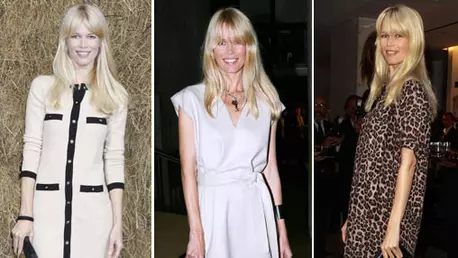 Claudia Schiffer la Saptamana Modei de la Paris