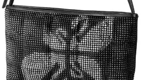 Geanta din piele si cristale Swarovski