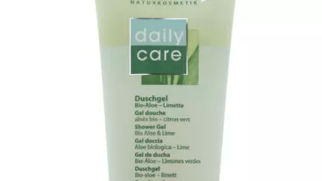 Gel de dus cu aloe si lamaie verde Logona