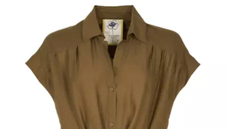 Rochie din bumbac Marc Cain