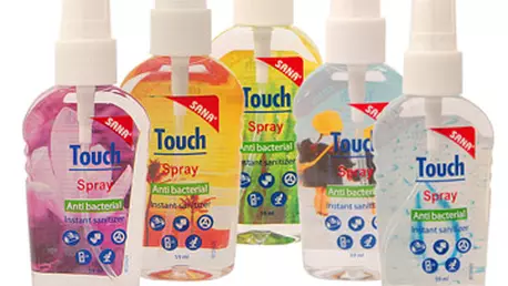 Touch Spray, tine departe bacteriile
