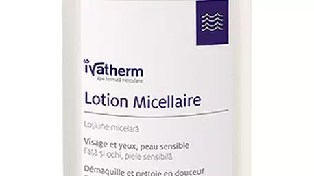 Lotiunea Micelara Ivatherm demachiant inovator pentru orice tip de ten