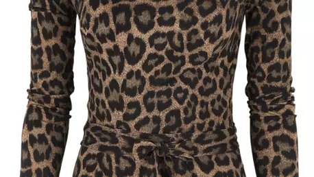 Body animal print, din bumbac, Debenhams