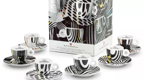 Noua colectie de cesti illy by Tobias Rehberger