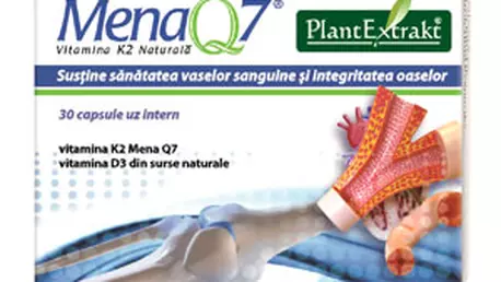 Mena Q7 Vitamina K2 naturala de la PlantExtrakt
