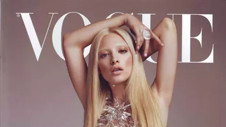 I.D. Sarrieri pe coperta calendarului Vogue