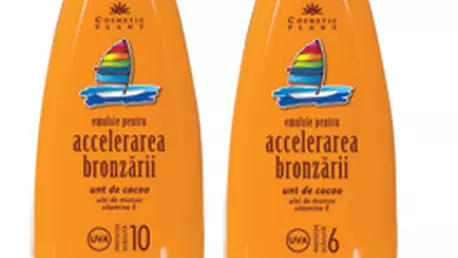 Emulsiile  pentru accelerarea bronzarii de la Cosmetic Plant