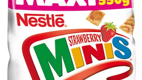 Noul Nestle Strawberry Minis - gust irezistibil de capsuni