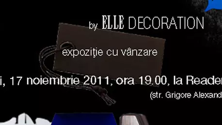 ELLE DECORATION Romania sprijina designul de interior si designul de obiect autohton