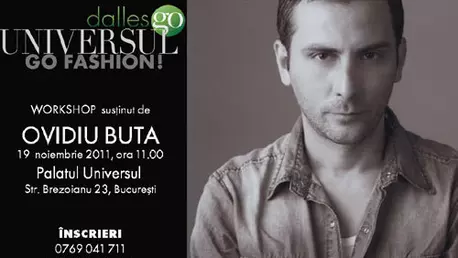 Ovidiu Buta tine un workshop despre moda tendintelor