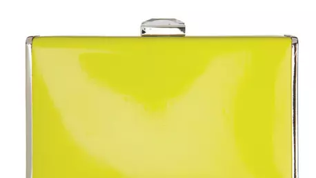 Clutch lacuit, din plastic, NEXT