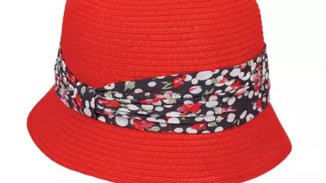 Palarie din paie, cu esarfa, NEXT