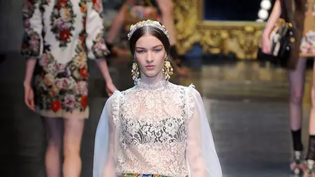 Tendinte moda toamna 2012: Imprimeuri florale