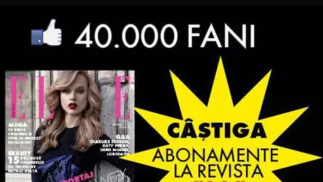 Castigatorii concursului Facebook 40.000 fani