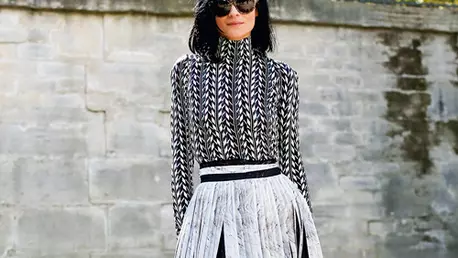 Reinterpreteaza imprimeul „tabla de sah“!