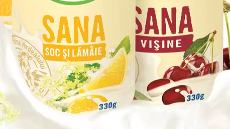 Noua Sana cu fructe de la Napolact