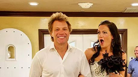 Jon Bon Jovi si-a condus un fan la altar