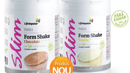 Life Care te ajuta sa fii in forma cu noile Form Shake!