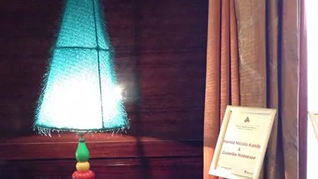 Galeriile Noblesse si Hamid Nicola Katrib reinterpreteaza Bradul de Craciun